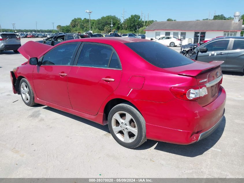 2012 Toyota Corolla S VIN: 2T1BU4EEXCC801277 Lot: 39370020