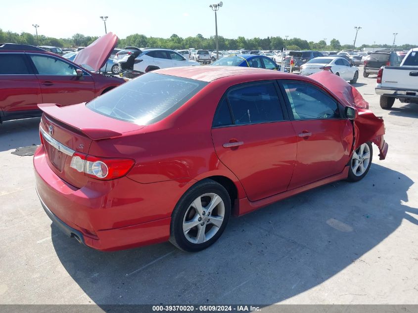 2012 Toyota Corolla S VIN: 2T1BU4EEXCC801277 Lot: 39370020