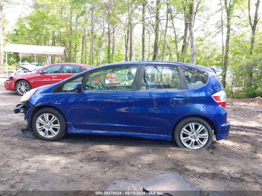 2009 Honda Fit Sport VIN: JHMGE88419S062223 Lot: 39370024