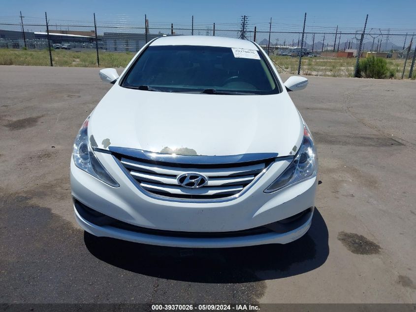 2014 Hyundai Sonata Gls VIN: 5NPEB4AC1EH936090 Lot: 39370026