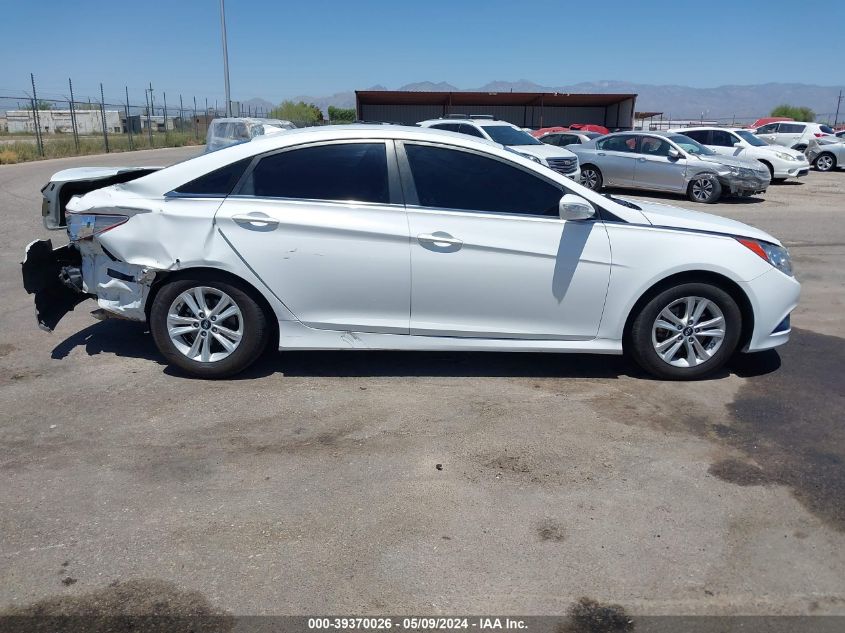 2014 Hyundai Sonata Gls VIN: 5NPEB4AC1EH936090 Lot: 39370026