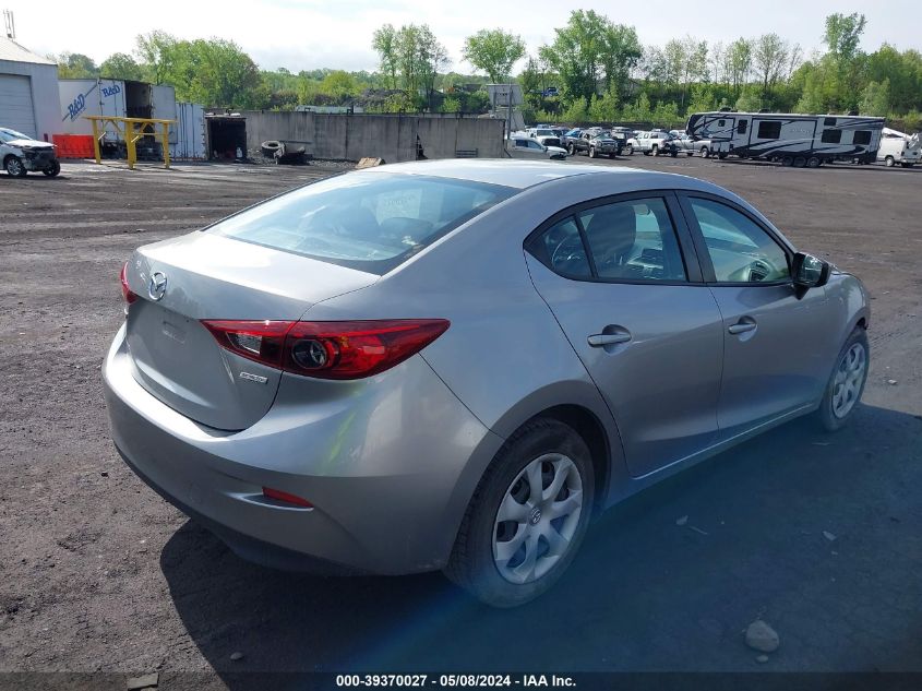 2014 Mazda Mazda3 I Sport VIN: JM1BM1U78E1216206 Lot: 39370027