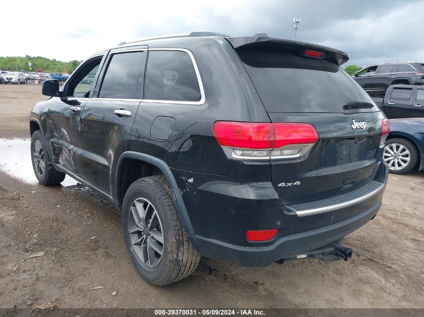 2019 Jeep Grand Cherokee Limited 4X4 VIN: 1C4RJFBG6KC713553 Lot: 39370031