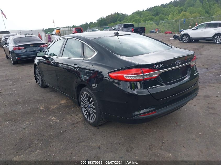 2017 FORD FUSION SE - 3FA6P0HD5HR305220