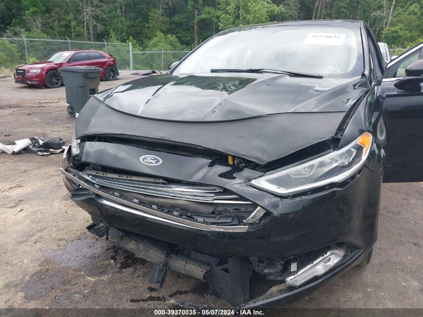 2017 Ford Fusion Se VIN: 3FA6P0HD5HR305220 Lot: 39370035