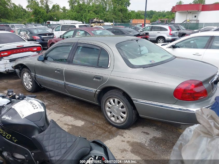 2000 Lincoln Continental VIN: 1LNHM97V8YY916690 Lot: 39370062