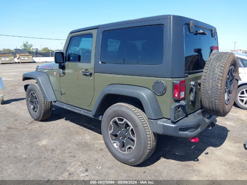 2016 Jeep Wrangler Rubicon Hard Rock VIN: 1C4HJWCGXGL160696 Lot: 39370066