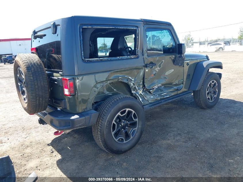 2016 Jeep Wrangler Rubicon Hard Rock VIN: 1C4HJWCGXGL160696 Lot: 39370066