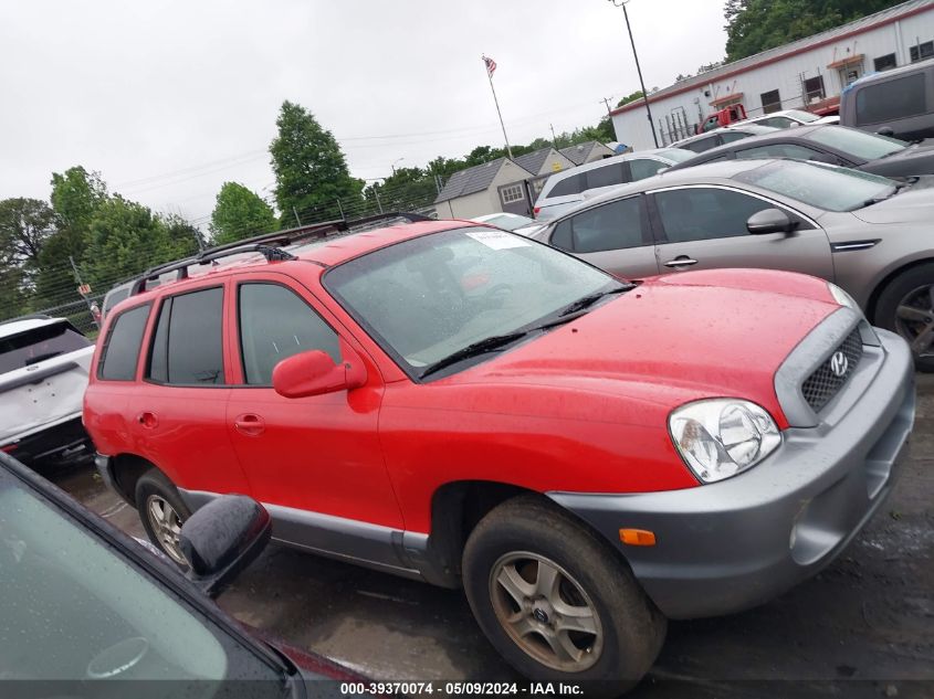 2004 Hyundai Santa Fe Gls VIN: KM8SC13D34U774676 Lot: 39370074