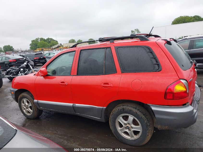 2004 Hyundai Santa Fe Gls VIN: KM8SC13D34U774676 Lot: 39370074