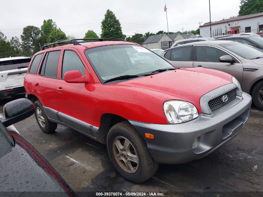 2004 Hyundai Santa Fe Gls VIN: KM8SC13D34U774676 Lot: 39370074