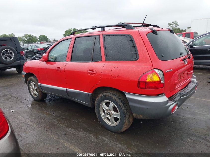 2004 Hyundai Santa Fe Gls VIN: KM8SC13D34U774676 Lot: 39370074