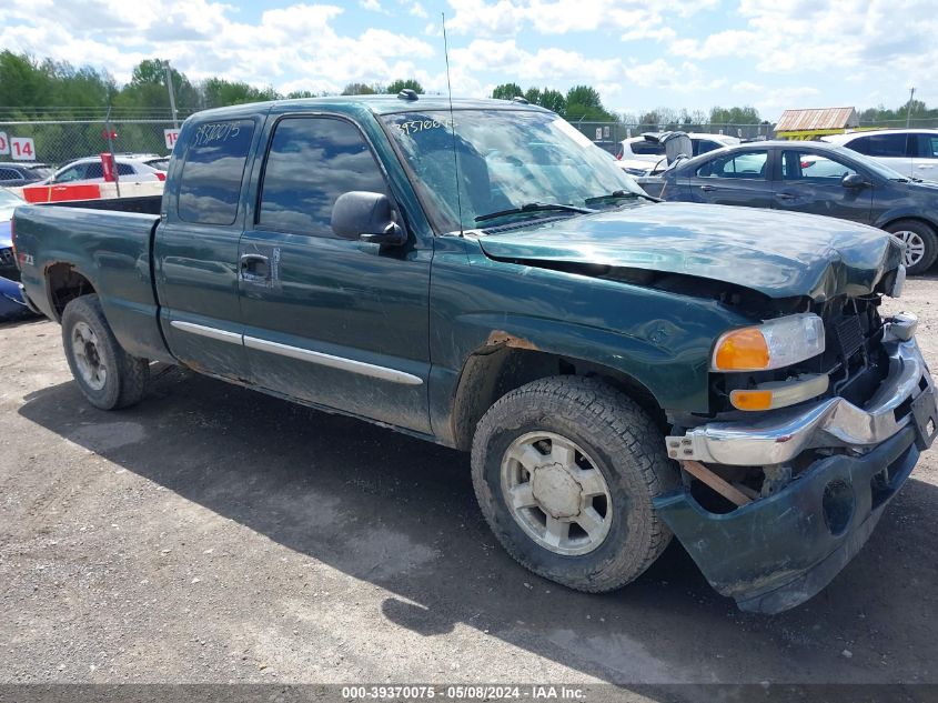 2005 GMC Sierra 1500 Sle VIN: 1GTEK19Z15Z195794 Lot: 39370075