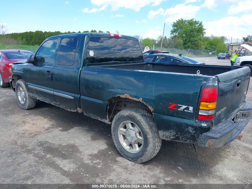 2005 GMC Sierra 1500 Sle VIN: 1GTEK19Z15Z195794 Lot: 39370075