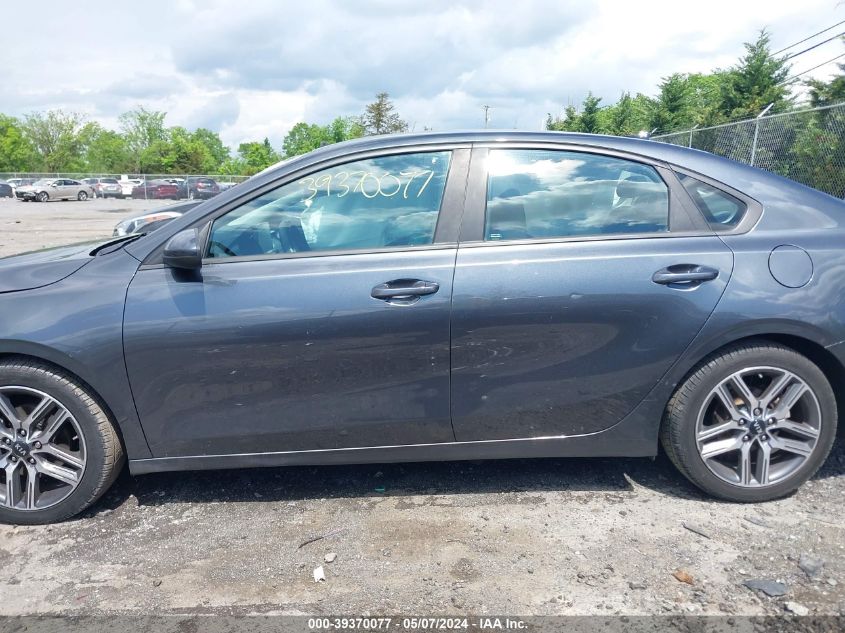 2019 Kia Forte S VIN: 3KPF34AD9KE114356 Lot: 39370077