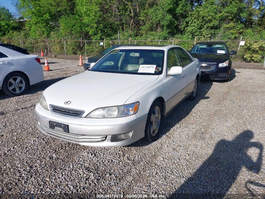 2001 Lexus Es 300 VIN: JT8BF28G910313519 Lot: 39370079