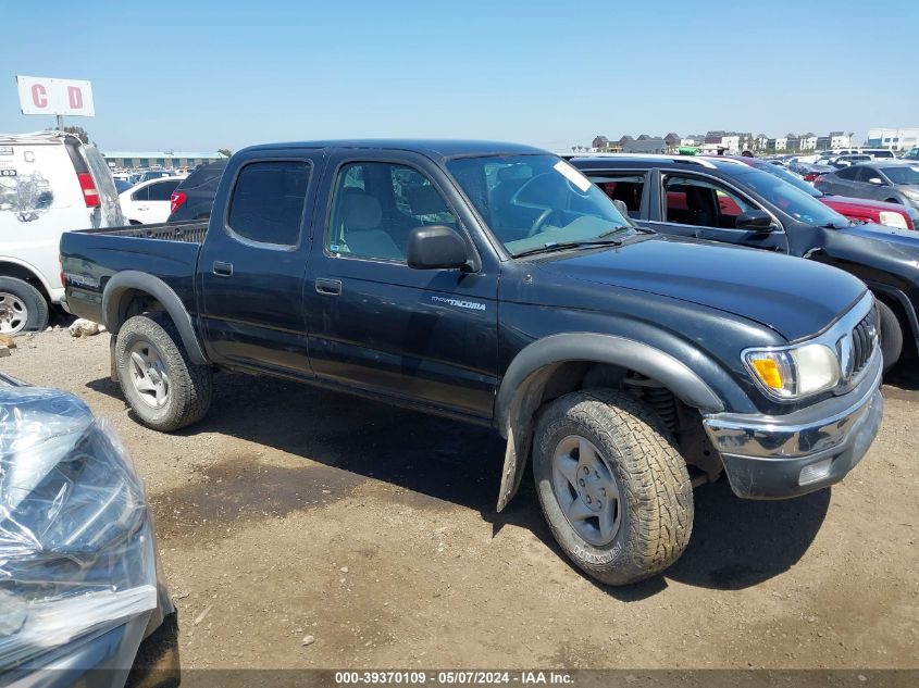 2004 Toyota Tacoma Prerunner V6 VIN: 5TEGN92N84Z344825 Lot: 39370109