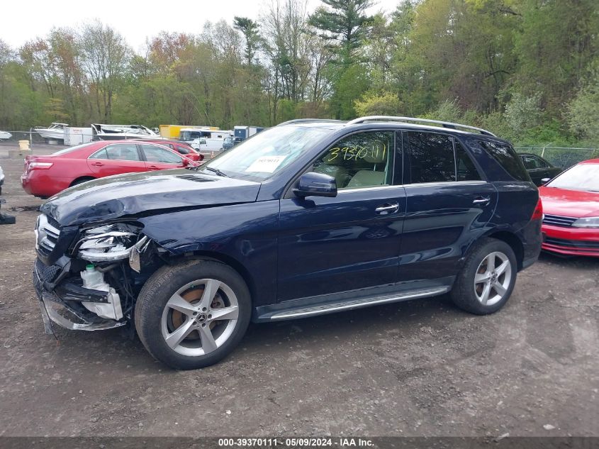 2018 Mercedes-Benz Gle 350 4Matic VIN: 4JGDA5HB5JB014334 Lot: 39370111