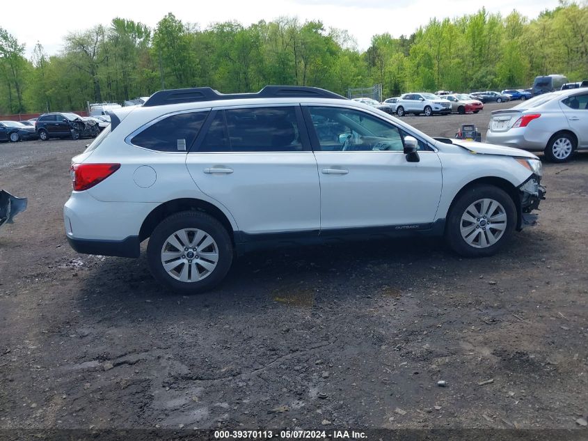 2016 Subaru Outback 2.5I Premium VIN: 4S4BSAFC9G3291600 Lot: 39370113