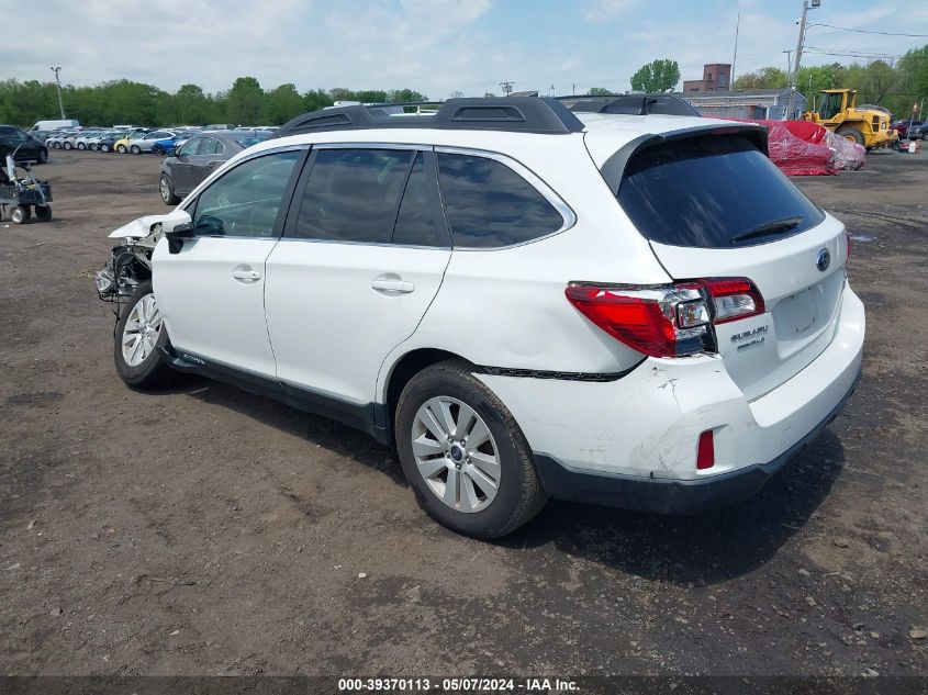 2016 Subaru Outback 2.5I Premium VIN: 4S4BSAFC9G3291600 Lot: 39370113