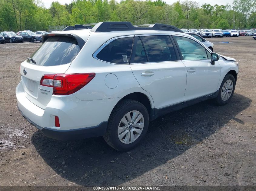 2016 Subaru Outback 2.5I Premium VIN: 4S4BSAFC9G3291600 Lot: 39370113