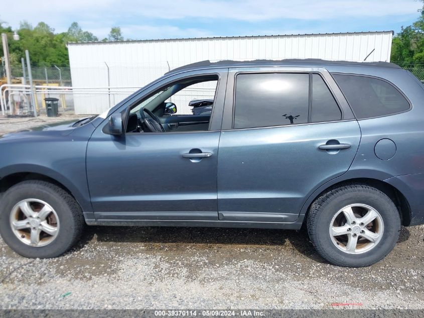 2008 Hyundai Santa Fe Gls VIN: 5NMSG13D68H193968 Lot: 39370114