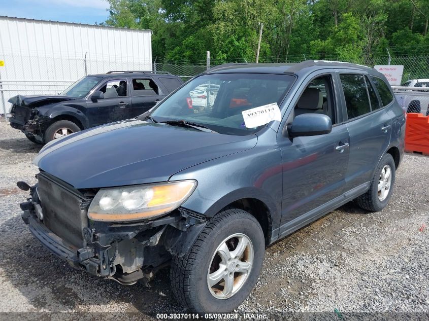 2008 Hyundai Santa Fe Gls VIN: 5NMSG13D68H193968 Lot: 39370114