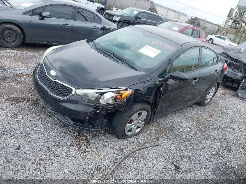 2015 Kia Forte Lx VIN: KNAFK4A6XF5277035 Lot: 39370122