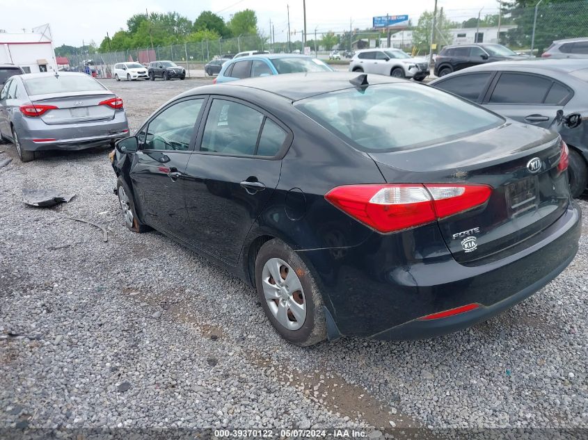 2015 Kia Forte Lx VIN: KNAFK4A6XF5277035 Lot: 39370122