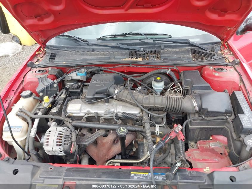 2002 Chevrolet Cavalier VIN: 1G1JC124827301863 Lot: 39370127