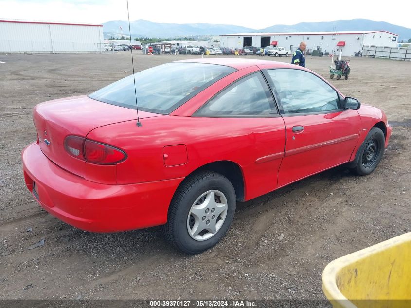 2002 Chevrolet Cavalier VIN: 1G1JC124827301863 Lot: 39370127