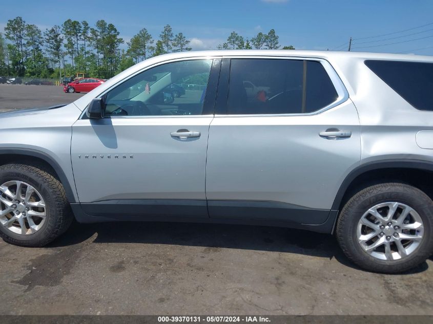 2019 Chevrolet Traverse Ls VIN: 1GNERFKW2KJ146825 Lot: 39370131