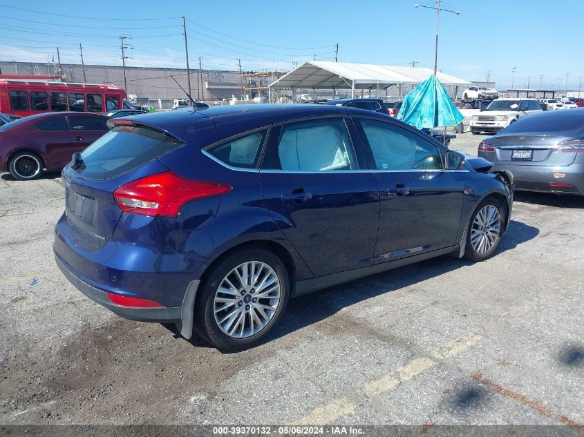 2016 Ford Focus Titanium VIN: 1FADP3N26GL396071 Lot: 39370132