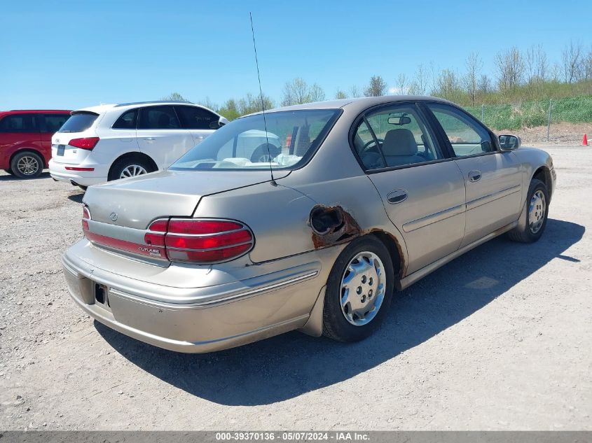 1999 Oldsmobile Cutlass Gl VIN: 1G3NB52J8X6315039 Lot: 39370136