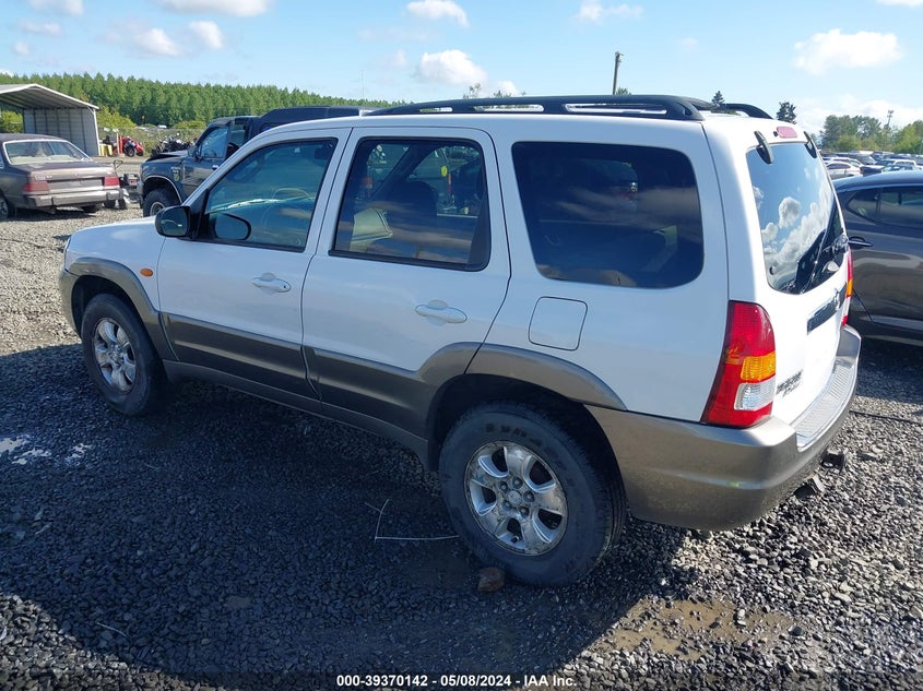 2002 Mazda Tribute Es V6/Lx V6 VIN: 4F2YU08192KM17757 Lot: 39370142