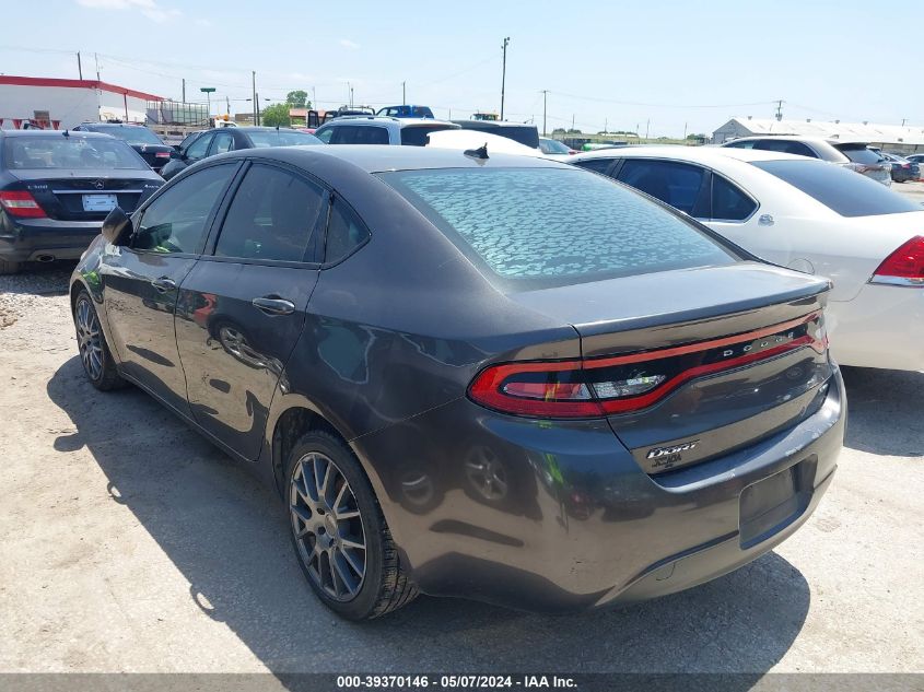 2015 Dodge Dart Sxt VIN: 1C3CDFBB0FD351418 Lot: 39370146