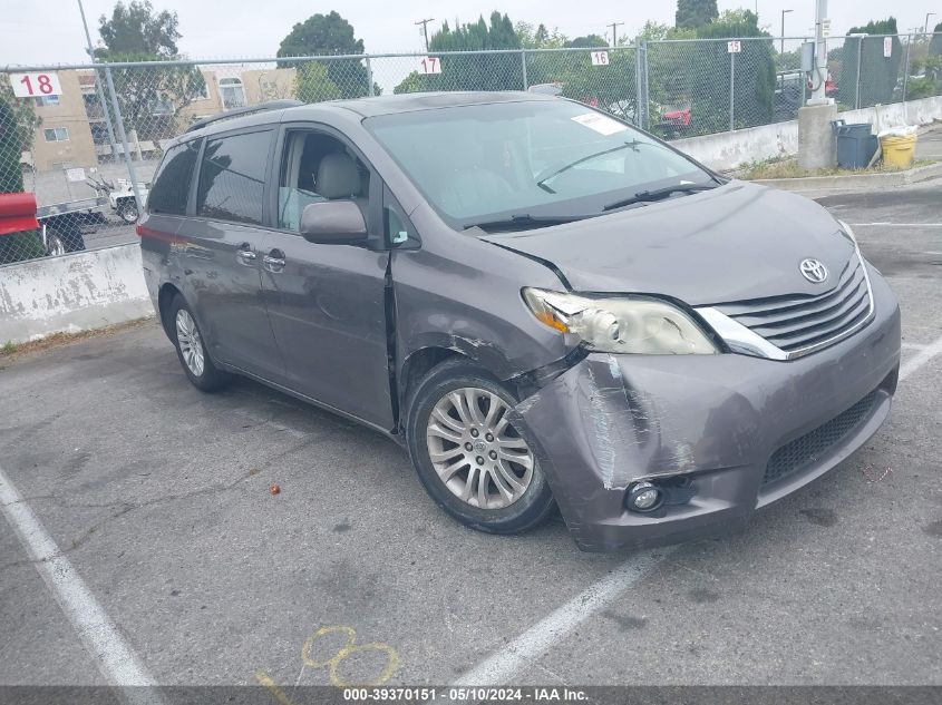 2011 Toyota Sienna Xle V6 VIN: 5TDYK3DC1BS007607 Lot: 39370151