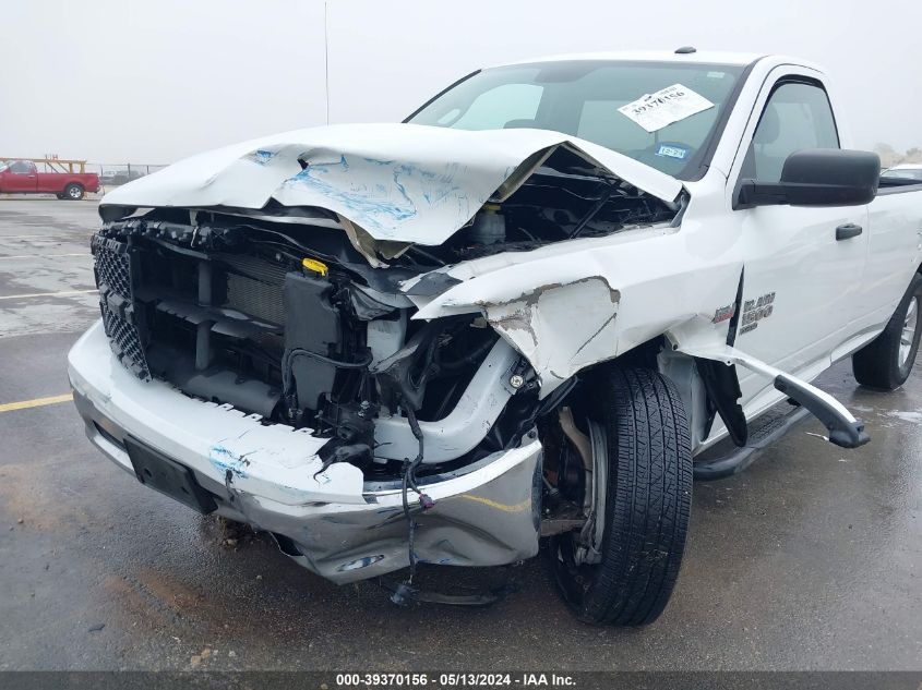 2019 Ram 1500 Classic Tradesman Regular Cab 4X2 8' Box VIN: 3C6JR6DT3KG669743 Lot: 39370156