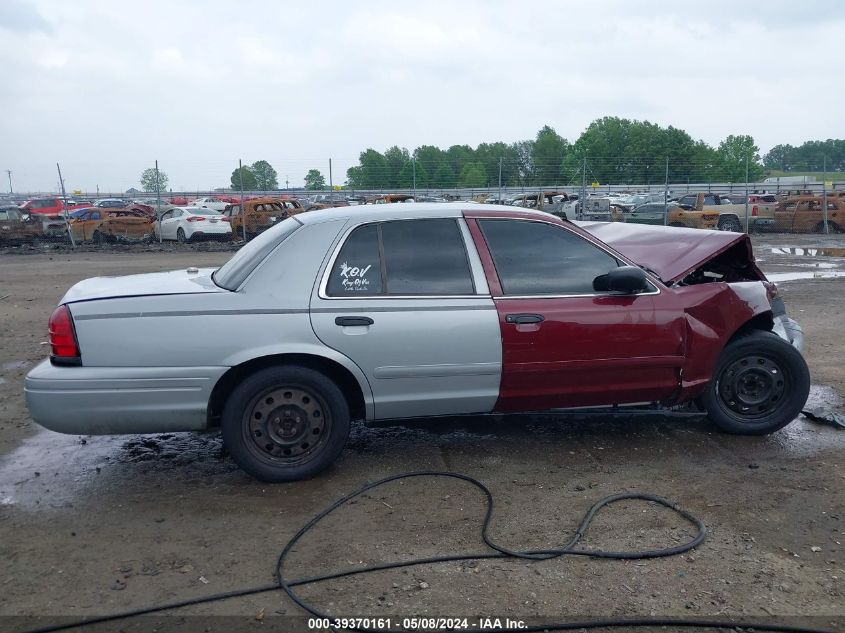 2008 Ford Crown Victoria Police/Police Interceptor VIN: 2FAFP71V88X141703 Lot: 39370161