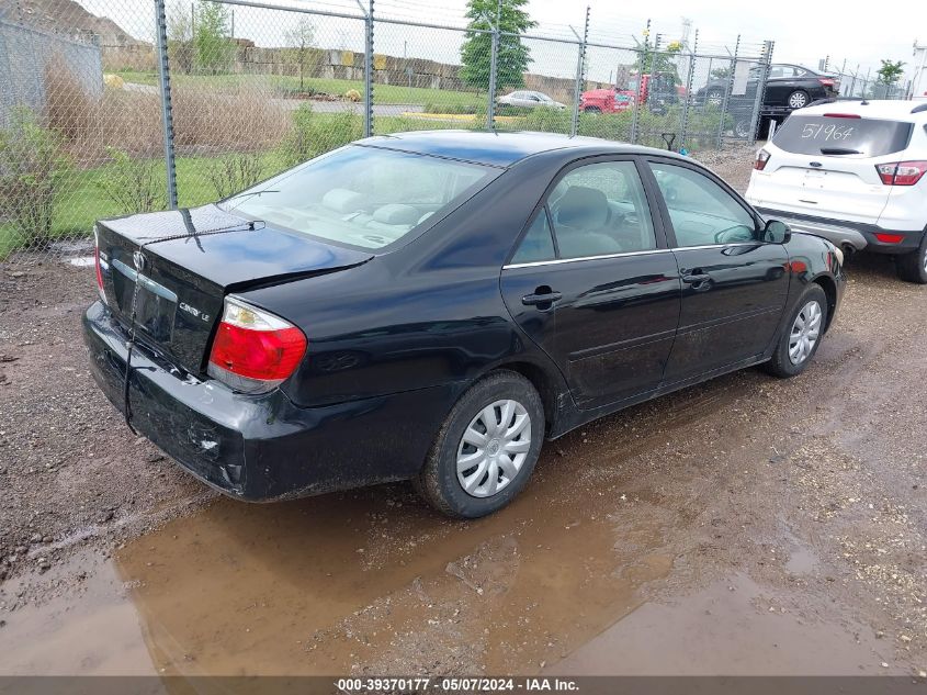 2005 Toyota Camry Le VIN: 4T1BE32K65U039844 Lot: 39370177