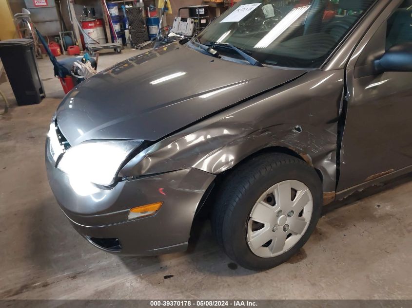 2007 Ford Focus S/Se/Ses VIN: 1FAHP34N77W208198 Lot: 39370178