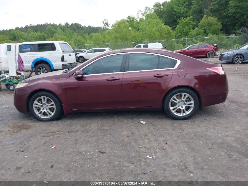 2010 Acura Tl 3.5 VIN: 19UUA8F28AA022119 Lot: 39370184