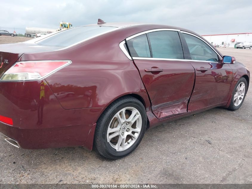 2010 Acura Tl 3.5 VIN: 19UUA8F28AA022119 Lot: 39370184