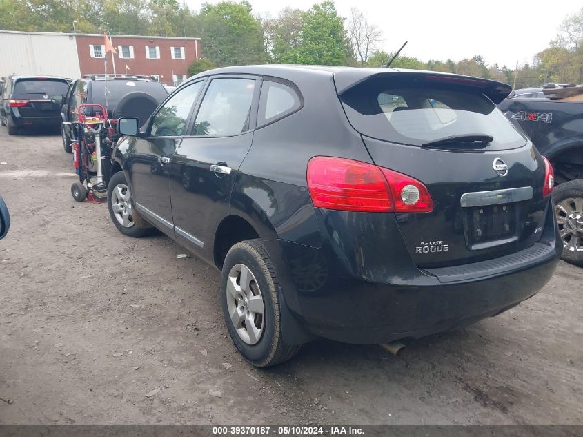 2013 Nissan Rogue S VIN: JN8AS5MV5DW141025 Lot: 39370187