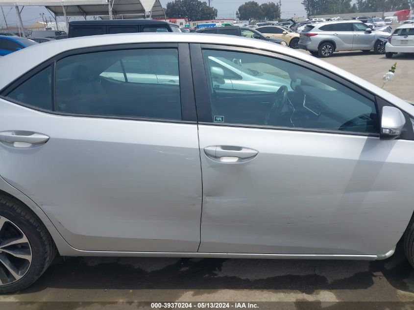 2018 Toyota Corolla L/Le/Se/Xle/Xse VIN: 5YFBURHE8JP820738 Lot: 39370204