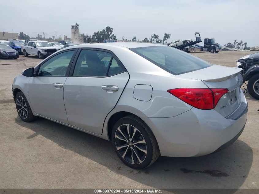 2018 Toyota Corolla L/Le/Se/Xle/Xse VIN: 5YFBURHE8JP820738 Lot: 39370204