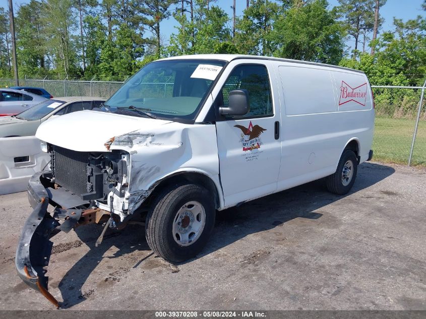 2008 Chevrolet Express Work Van VIN: 1GCGG25C381179567 Lot: 39370208