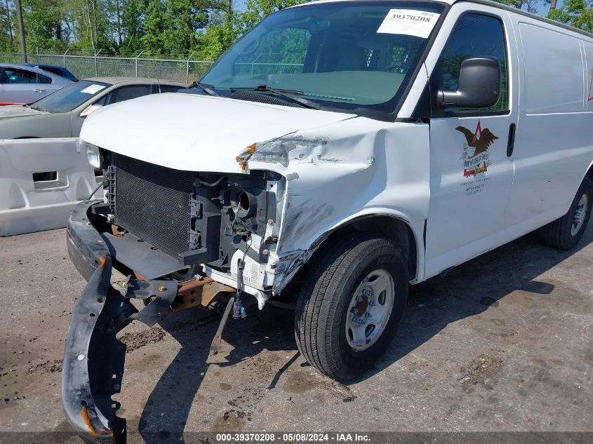 2008 Chevrolet Express Work Van VIN: 1GCGG25C381179567 Lot: 39370208