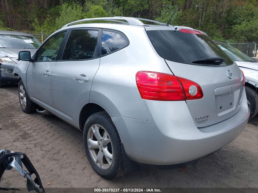 2008 Nissan Rogue Sl VIN: JN8AS58V18W127557 Lot: 39370237