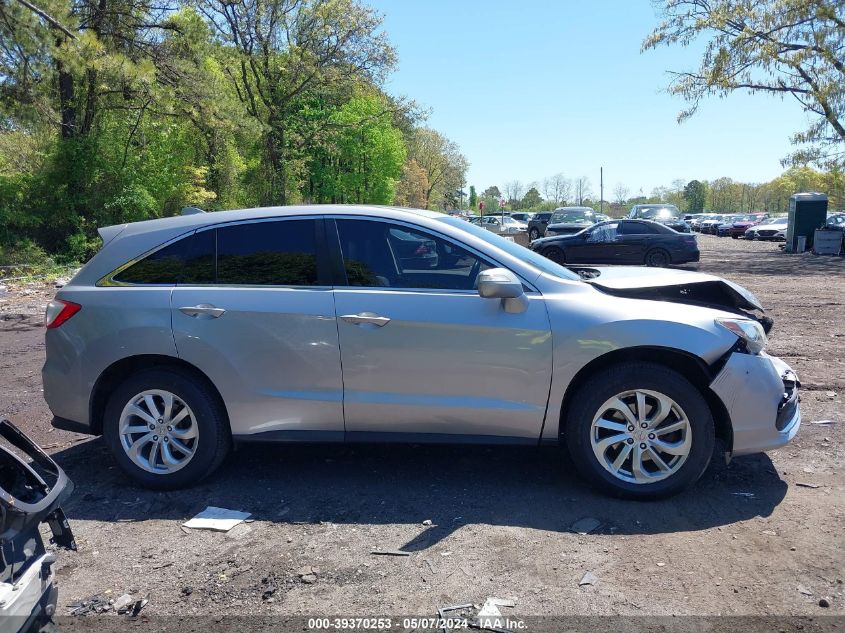 2017 Acura Rdx Acurawatch Plus Package VIN: 5J8TB4H3XHL021009 Lot: 39370253